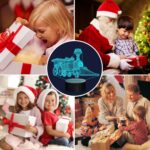 Attivolife Train 3D Gifts Lamp, Train Model Illusion Hologram Night Light with Timer Remote 16 Colors Changing, Kids Bedroom Beside Table Decor, Cool Present for Boy Men...