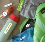 Avery Self-Laminating Waterproof Labels for Kids Gear, Lunch Boxes, 30 Labels, Assorted Colours, Assorted Shapes (2362)