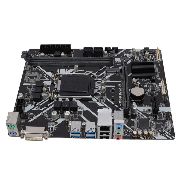 B365M D2VX SI M ATX Motherboard for 9th 8th Gen for Core I9 I7 I5 I3, DDR4x2 DIMM Desktop Computer Mainboard, Double Channel DDR4, PCIe 3.0, USB 2.0