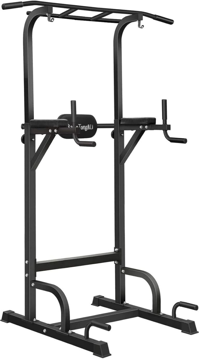 BangTong&Li Power Tower Pull Up Bar for Home Gym Equipment Dip Station Multi-Function Workout Station