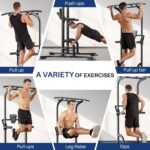 BangTong&Li Power Tower Pull Up Bar for Home Gym Equipment Dip Station Multi-Function Workout Station