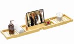Bathtub Tray Caddy - Bath Tray - Bath Tub Tray Caddy for Bathtub, Expandable Size, Fits Most Bath Tubs