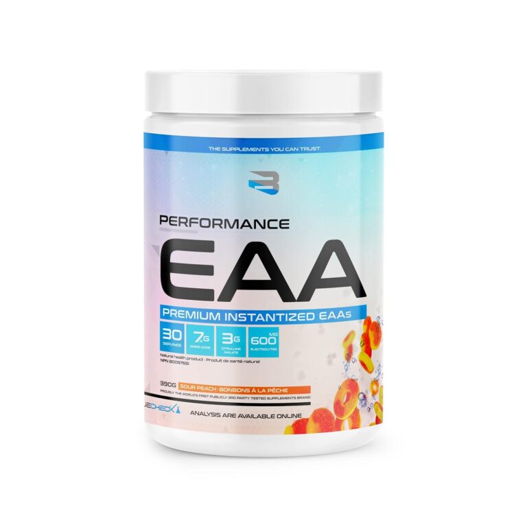 Believe Supplements Performance EAA - Essential Amino Acids Formula | Boost Muscle Recovery, Performance & Hydration | Sugar-Free & Delicious Flavors Available! (30 servings,...