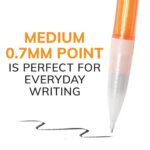 BIC Extra-Sparkle Mechanical Lead Pencil, Medium Point (0.7 mm), 24-Count (Pack of 1), Refillable Design for Long-Lasting Use, Blue, Green, Orange, Purple, Red