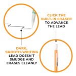 BIC Extra-Sparkle Mechanical Lead Pencil, Medium Point (0.7 mm), 24-Count (Pack of 1), Refillable Design for Long-Lasting Use, Blue, Green, Orange, Purple, Red