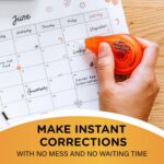 BIC Wite-Out Brand EZ Correct Correction Tape, Instant Drying and Tear-Resistant, 3-Count in White Tape