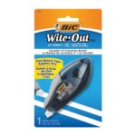 BIC Wite-Out EZ Correct Correction Tape with Tear-Resistant Film and No Dry Time, 1-Count in White