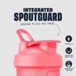 BlenderBottle Classic V2 Shaker Bottle Perfect for Protein Shakes and Pre Workout, 28-Ounce, Light Pink