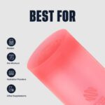 BlenderBottle Classic V2 Shaker Bottle Perfect for Protein Shakes and Pre Workout, 28-Ounce, Light Pink