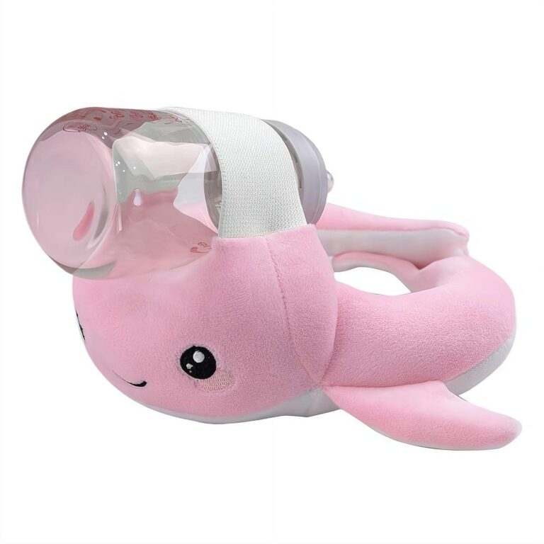 Bottle Holder Pillow, Neck Support Pad for Bottle Feeding Care, Bottles Feeding Pillow, Hands Free Plush Bottles for Travel, Comfort & Easier Nursing Cushion for Mom, Arm &...