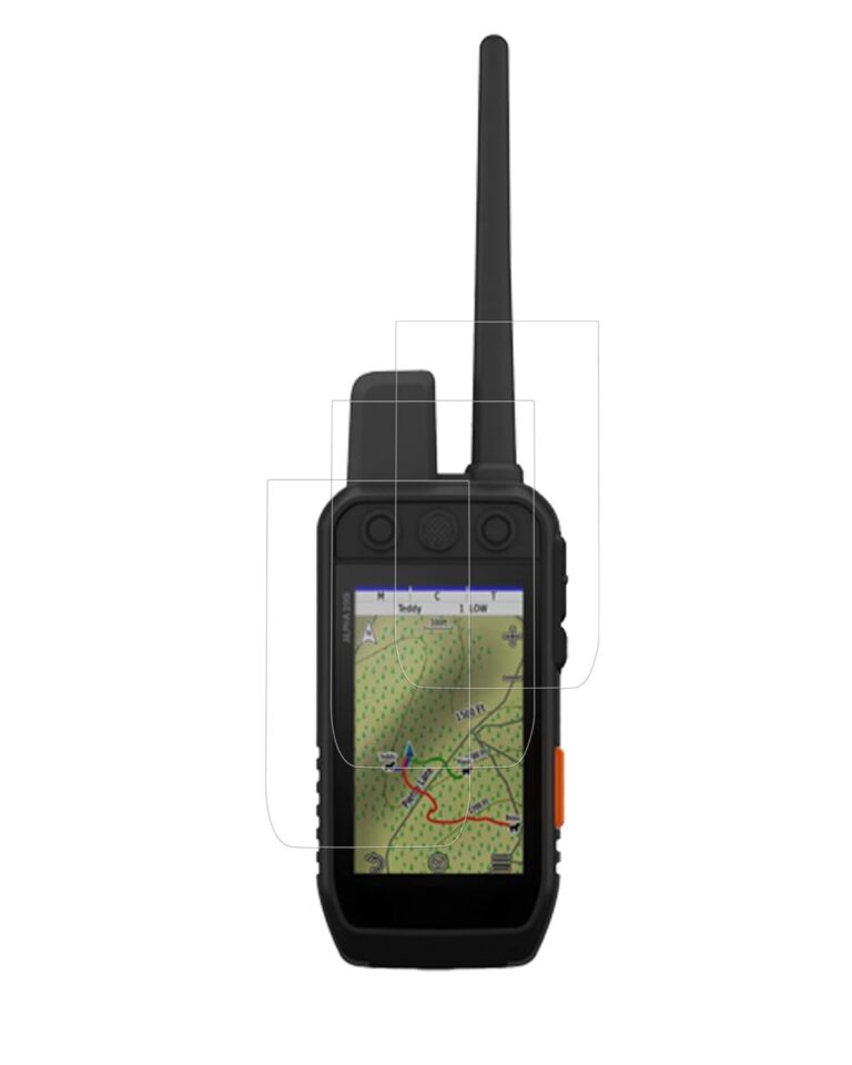 BOVUGAC [3 Pack] Screen Protector for Garmin Alpha 200i Tracking Handheld Glass Film, Screen Protector for Garmin Alpha 200i Anti-Scratch & Sensitive & 9H Hardness.