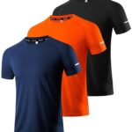 Boyzn 1, 3, 5 or 7 Pack Men's Workout Running Shirts, Dry Fit Moisture Wicking T-Shirt, Gym Athletic Short Sleeve Tee Shirts