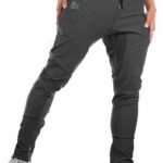 BROKIG Mens Jogger Sport Pants, Casual Gym Workout Sweatpants with Double Pockets
