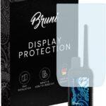 Bruni Screen Protector compatible with Garmin Alpha 200i K Protector Film, crystal clear Protective Film (2X)