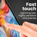 Bruni Screen Protector compatible with Garmin Alpha 200i K Protector Film, crystal clear Protective Film (2X)