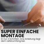 Bruni Screen Protector compatible with Garmin Alpha 200i Protector Film, crystal clear Protective Film (2X)