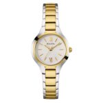 Bulova Classic Quartz Women's Watch, Stainless Steel , Two-Tone (Model: 98L217)
