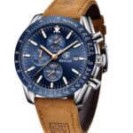 BY BENYAR Watches for Men Analog Quartz Chronograph 30M Waterproof Luminous Big Face Men's Wrist Watches Business Work Sport Casual Fashion Designer Dress Watch Elegant Gift for...
