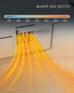 CANEST Smart Bidet Toilet, Smart Toilet with Bidet Built in, Pump-Assisted Flush, Foot Sensor Operation, Warm Water, Heated Seat, Air Dryer, Digital Display (TC-100GE)