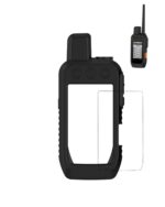 Case for Garmin Alpha 200i/Alpha 300i Dog Tracking, WUNIAK Soft Silicone Protective Portable Scratch Shock Resistant Shell Case with Screen Protector for Garmin Alpha 200i/Alpha...