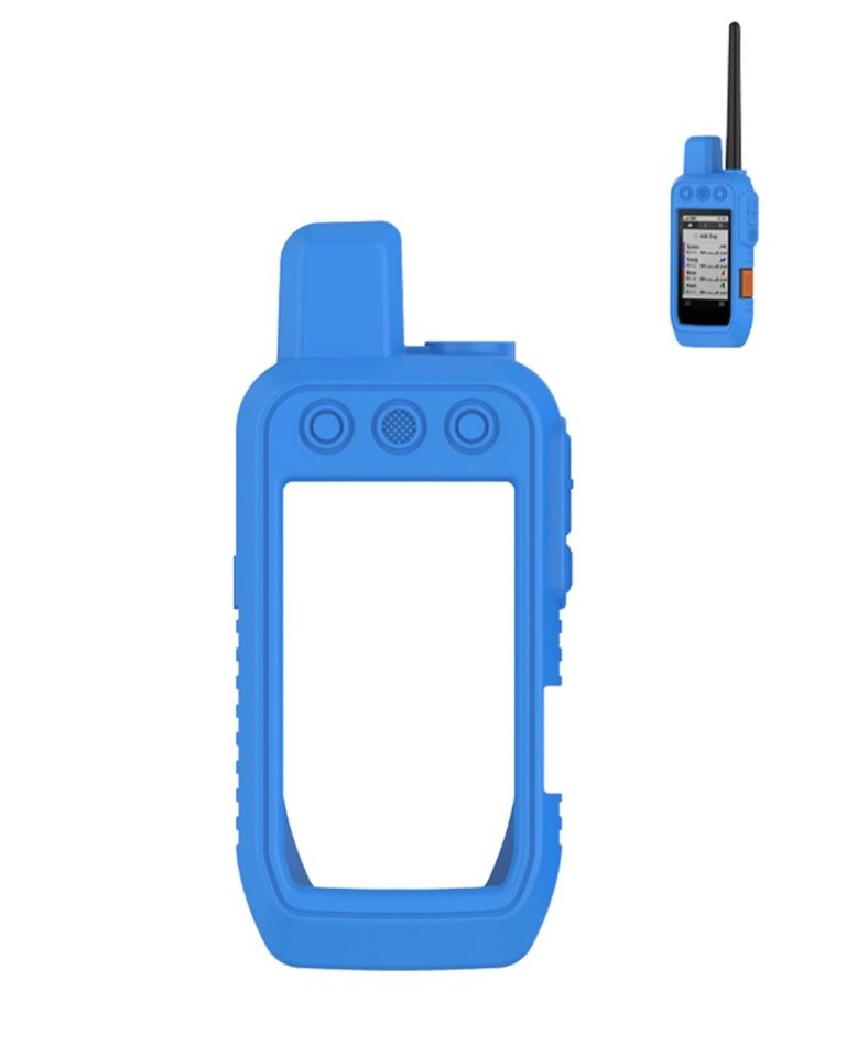 Case for Garmin Alpha 200i/Alpha 300i Dog Tracking, WUNIAK Soft Silicone Protective Portable Scratch Shock Resistant Shell Case for Garmin Alpha 200i/Alpha 300i，Blue