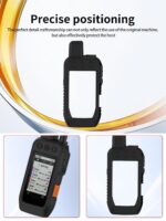 Case for Garmin Alpha 200i/Alpha 300i Dog Tracking, WUNIAK Soft Silicone Protective Portable Scratch Shock Resistant Shell Case with Screen Protector for Garmin Alpha 200i/Alpha...