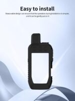 Case for Garmin Alpha 200i/Alpha 300i Dog Tracking, WUNIAK Soft Silicone Protective Portable Scratch Shock Resistant Shell Case with Screen Protector for Garmin Alpha 200i/Alpha...