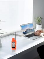 Case for Garmin Alpha 200i/Alpha 300i Tracking Handheld,BOVUGAC Shockproof Silicone Soft Protective Case,All Round Protection.-Orange