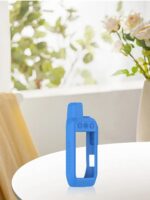 Case for Garmin Alpha 200i/Alpha 300i Tracking Handheld,BOVUGAC Shockproof Silicone Soft Protective Case,All Round Protection.-Blue