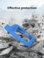Case for Garmin Alpha 200i/Alpha 300i Tracking Handheld,BOVUGAC Shockproof Silicone Soft Protective Case,All Round Protection.-Blue