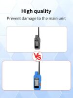 Case for Garmin Alpha 200i/Alpha 300i Tracking Handheld,BOVUGAC Shockproof Silicone Soft Protective Case,All Round Protection.-Blue