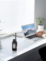 Case for Garmin Alpha 200i/Alpha 300i Tracking Handheld,BOVUGAC Shockproof Silicone Soft Protective Case,All Round Protection.-Black