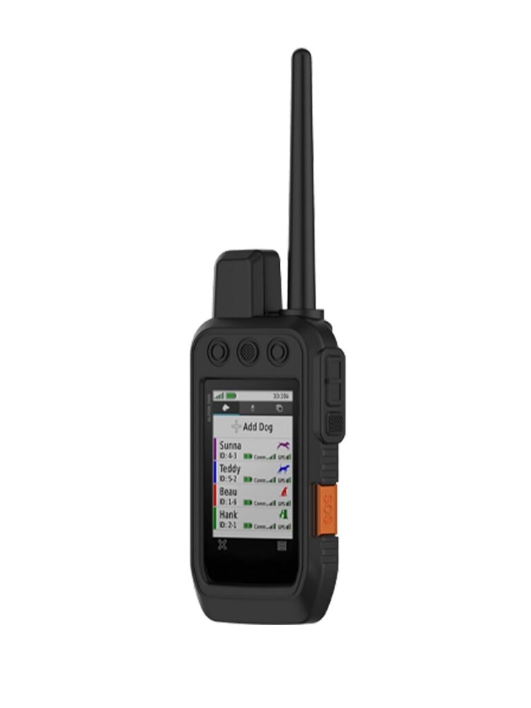 Case for Garmin Alpha 200i/Alpha 300i Tracking Handheld,BOVUGAC Shockproof Silicone Soft Protective Case,All Round Protection.-Black