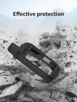 Case for Garmin Alpha 200i/Alpha 300i Tracking Handheld,BOVUGAC Shockproof Silicone Soft Protective Case,All Round Protection.-Black