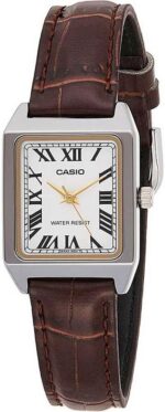 Casio Analog LTP-V007L-7B2UDF, Brown, Strip, Brown, Strip