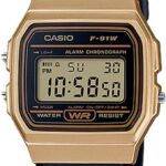 Casio F91W Series | Digital Watch | Water Resistant | LED Light | 1/100 SEC Stopwatch | Regular Time Keeping (HR, Min, SEC, PM, Date, Day) | Daily Alarm | Lightweight | 7 Year...
