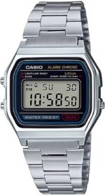 Casio Men's A158W-1 Classic Watch Black