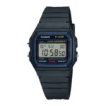 Casio Men's Classic Black Resin Strap Watch Digital F91W-1