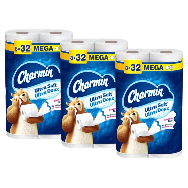 Charmin Ultra Soft Toilet Paper 24 Mega Rolls = 96 regular rolls