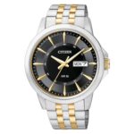 Citizen Quartz Men's Watch, Stainless Steel, Classic, Two-Tone (Model: BF2018-52E)