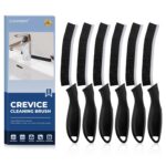 Cleangor Crevice Cleaning Brushes, Cleaner Scrub Brush Tool for Hard to Reach Tight Space, Home Essentials, Cleaning Supplies for Shower, Bathroom, Kitchen, Toilet, Window