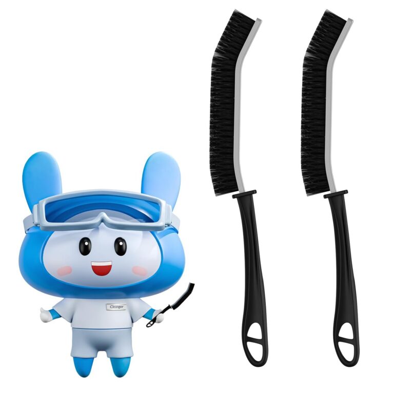 Cleangor Crevice Cleaning Brushes, Scrub Brush for Hard to Reach Small Space, Home Essentials, Cleaning Supplies, Cleaning Tools for Household Use, Bathroom, Shower, Kitchen,...