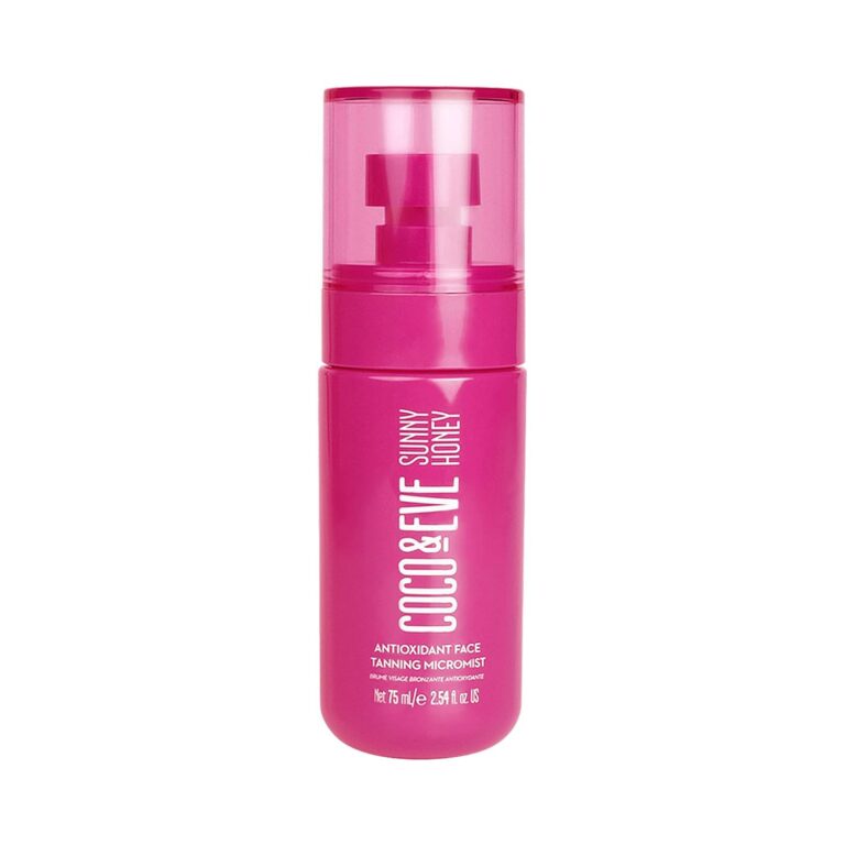 Coco & Eve Antioxidant Tanning Micromist. Sunless Self Tanning Face Mist with Antioxidants to Boost Hydration. Quick, Flawless, Streak Free Face Tan. (2.54 fl oz)