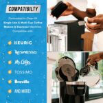 Coffee Machine Cleaner Descaler Tablets - 24 Count, Compatible With Nespresso, Keurig, Ninja, Delonghi, Miele, Coffee Maker Pot Descaling & Cleaning Tabs, Descale Drip Coffe And...