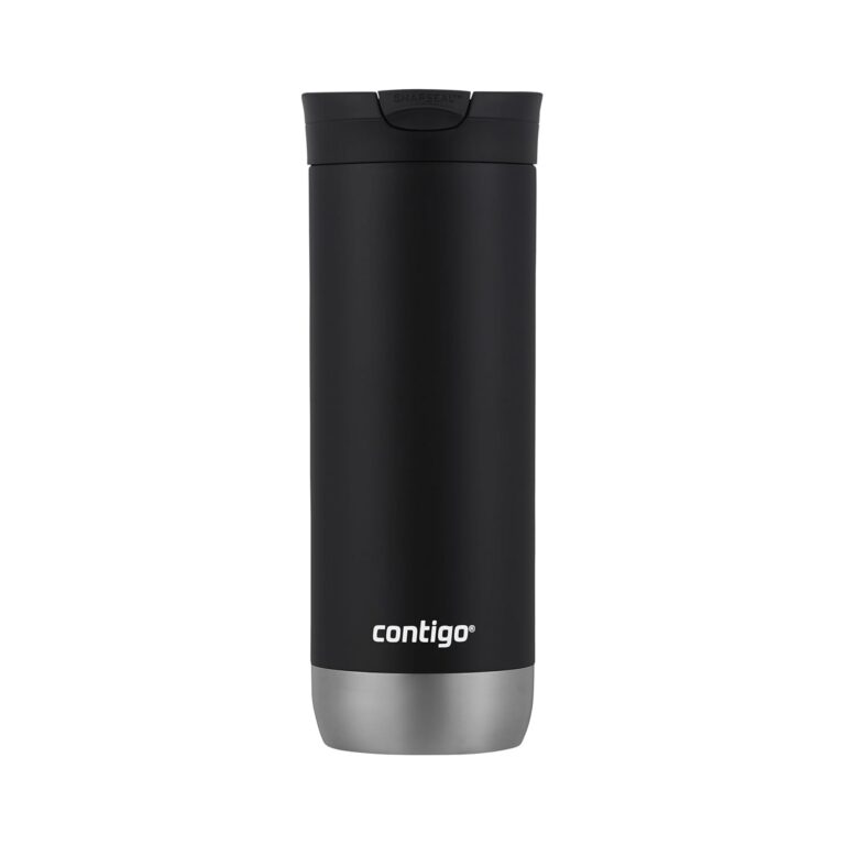 Contigo Huron 2.0 Stainless Steel Travel Mug with Leak-Proof SnapSeal Lid, Vacuum-Insulated Tumbler for Coffee and Tea