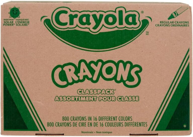 Crayola Crayon Classpack, School Supplies, 16 Colors (50 Each), 800 Ct, Standard