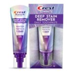 Crest 3DWHITE Brilliance Deep Stain Remover Toothpaste - Daily Use - Next-Level Whitening - 1-Day Turnaround, 67 mL