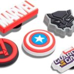 Crocs 5-Pack Disney Shoe Charms | Jibbitz, Marvel 5-Pack, 5 Pack