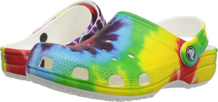 Crocs Clog Kids' Classic Tie Dye Clog baby-girls unisex-baby