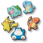 Crocs Jibbitz Pokémon Shoe Charm Packs, 5-Pack